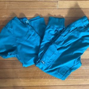 Grey's Anatomy Collection- Hunter Green Scrub Set